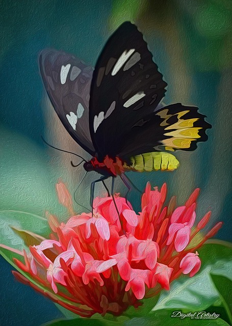 Free Artistic Butterfly photo and picture