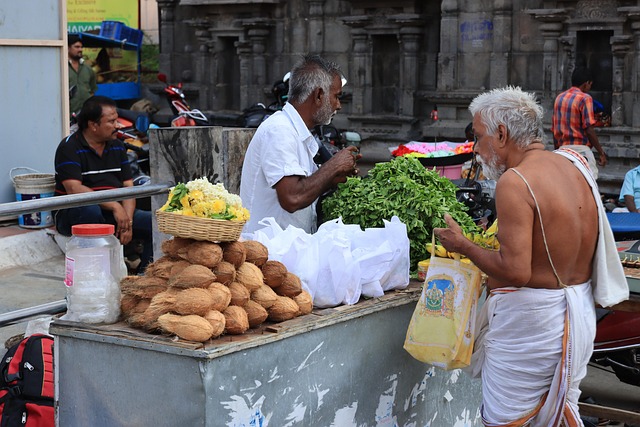 Indien, Marked, Mennesker