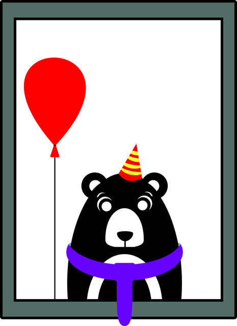 Urs, Celebrare, Baloane, Fericit