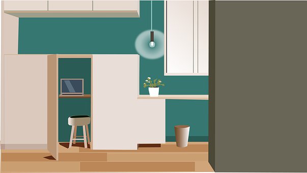Heimat, Haus, Büro, Innere