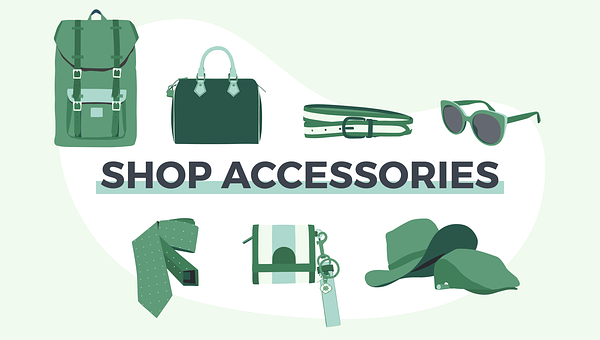 Free Online Shopping Accessories illustration and picture