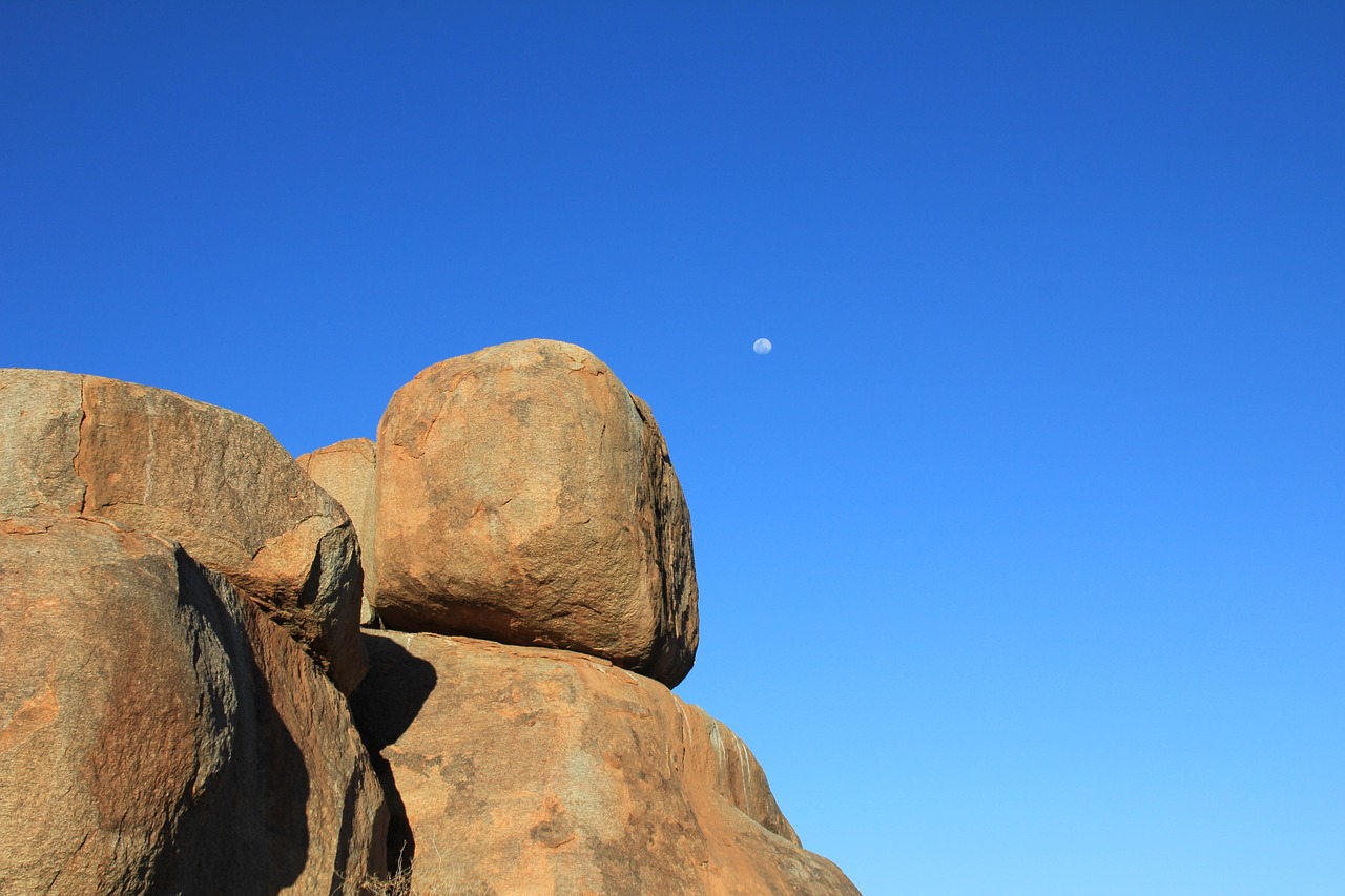 Moon Rocks Sky Moon Rock Blue Sky - Free photo on Pixabay - Pixabay