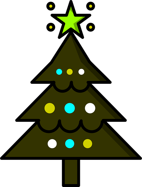 Árvore, Natal, Decoração, Inverno