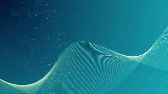 Free abstract waves background illustration