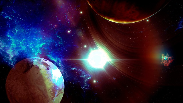 Free Space Planets illustration and picture