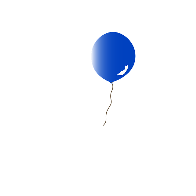 Blau, Herzlichen Glückwunsch, Ballon