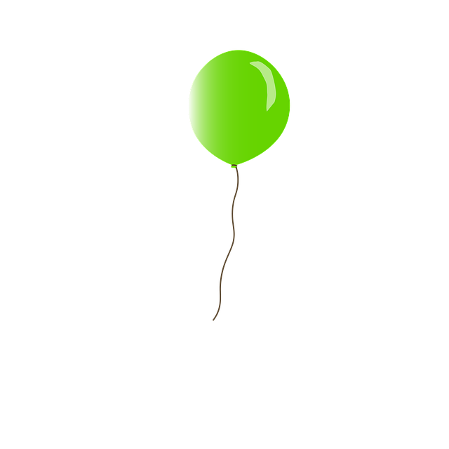 Grün, Ballon, Zelebrieren