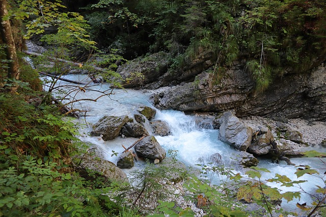 Slowenien, Vintgarklamm, Bach, Wasser