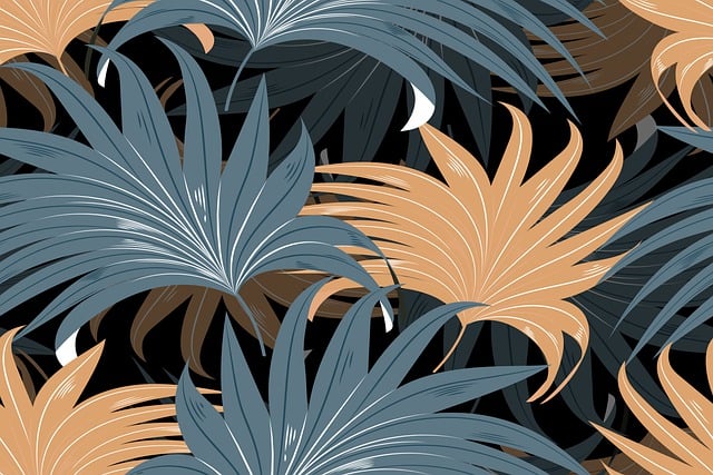 Download free HD stock image of Leaves Background Free leaves background digital paper illustration