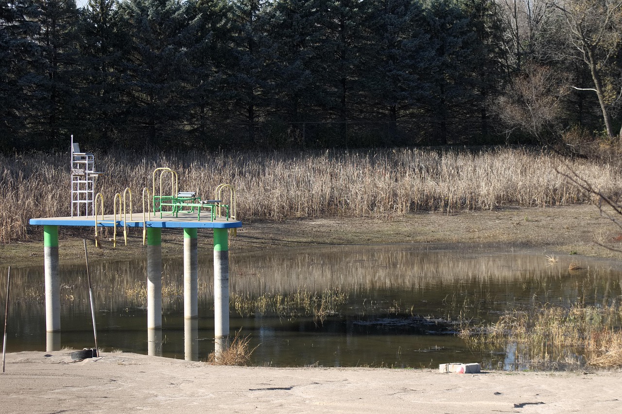 Abandoned Swimming Deserted Free photo on