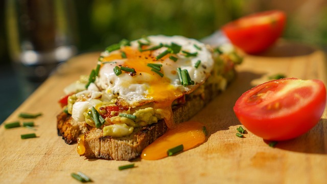 Avocado, Ei, Ontbijt, Tomaten, Gezond