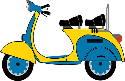 Motorrad, Roller, Fahrzeug, Räder