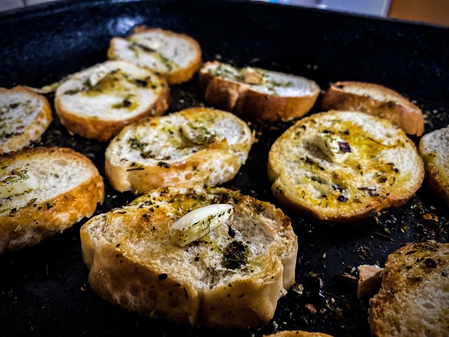 Brød, Hvitløk, Bruschetta, Mat, Måltid