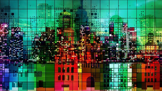 Free houses skyscrapers buildings illustration