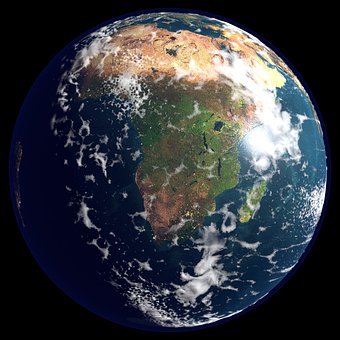 Jorden, Globus, Planet, Plads, Verden