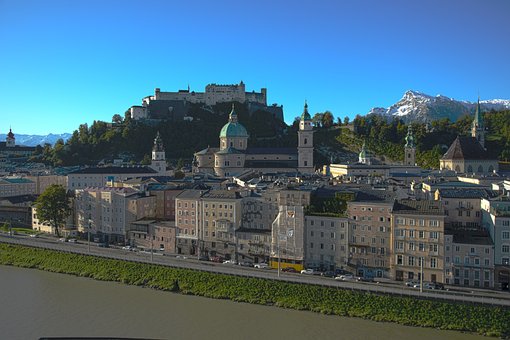 Salzburg, Østrig, Panorama