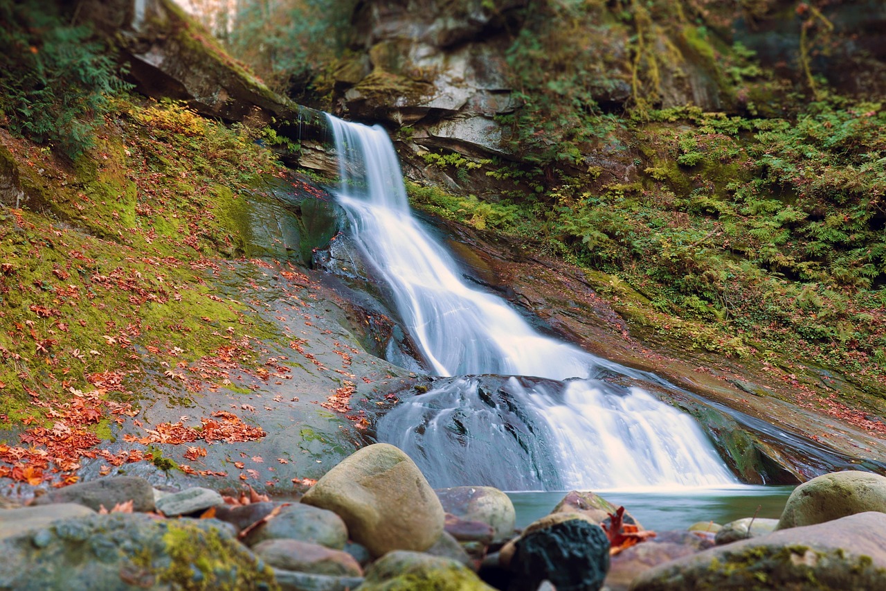 Waterfall - free online jigsaw puzzle photo