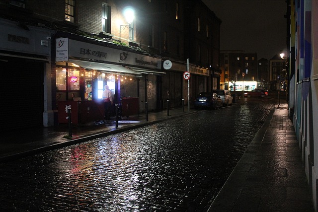 Steeg, Straat, Stad, Architectuur, Nacht
