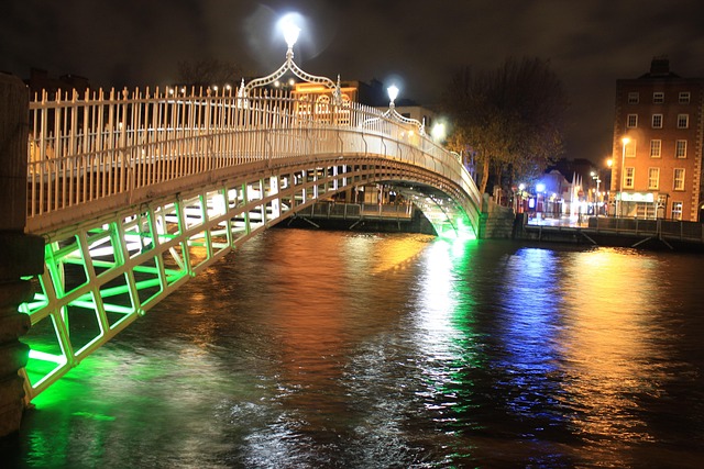 Langzame Sluiter, Brug, Lichten, Stad