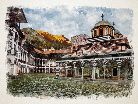 Kloster, Kirke, Bulgarien, Arkitektur