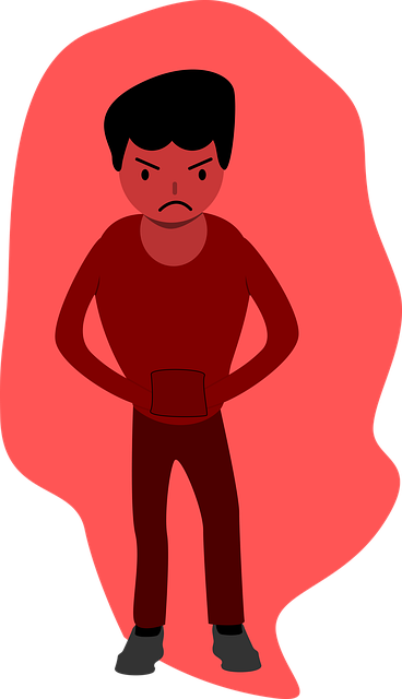 Free Angry Boy illustration and picture