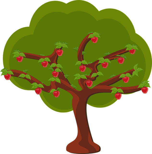 Cartoon Apple Tree
