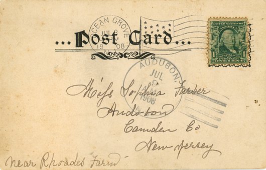 Free Postcard Antique photo and picture