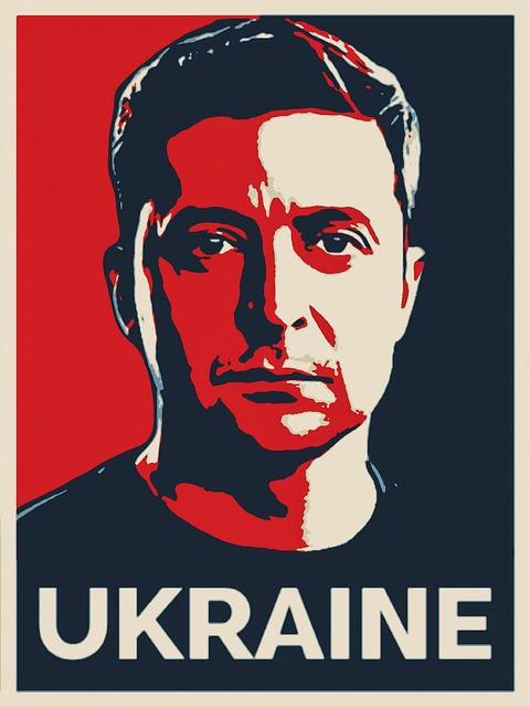 Plakát, Ukrajina, Prezident