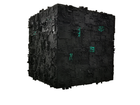 Free Cube Borg illustration and picture