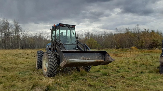 Free Tractor Clouds photo and picture