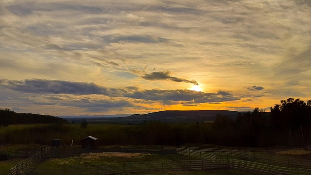 Free Sunset Sky photo and picture