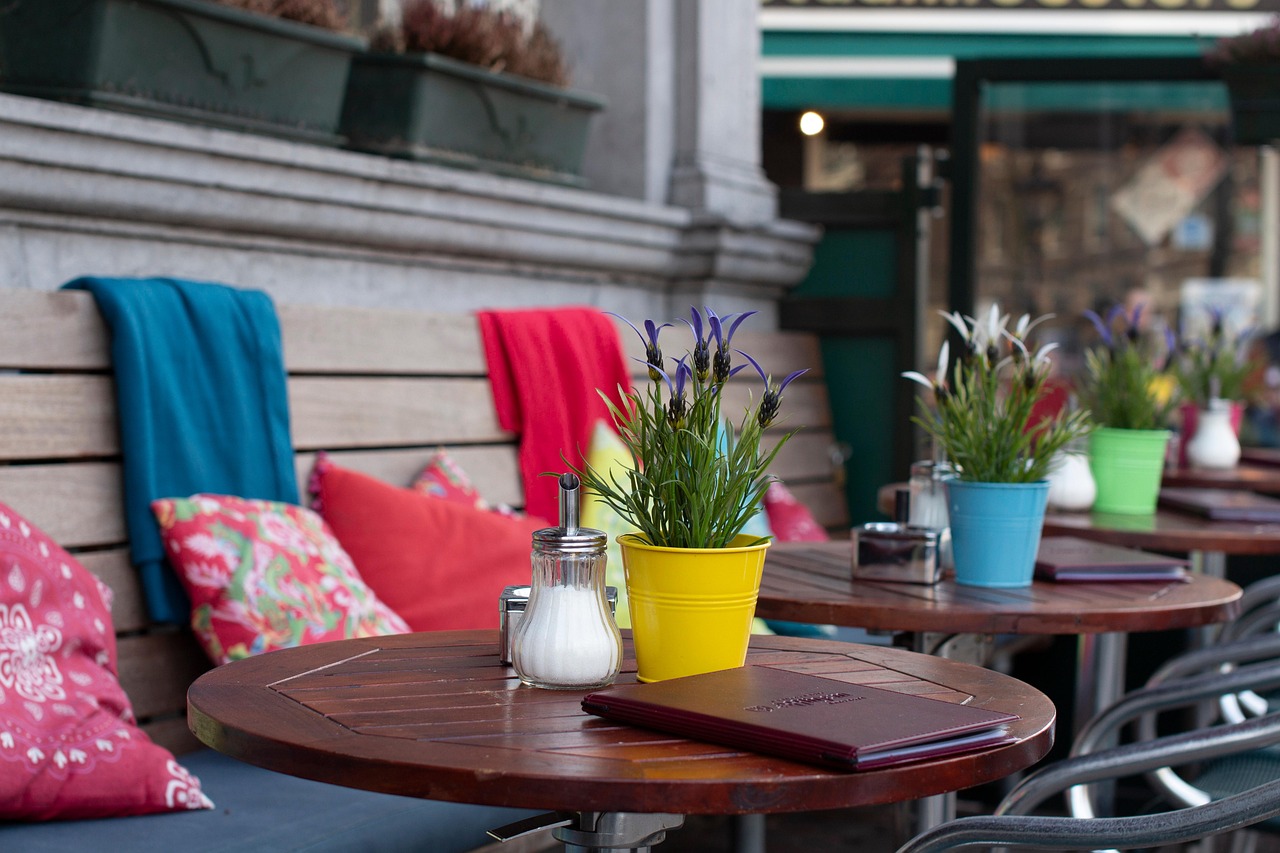 Udendørs, Restaurant, Indretning, Design