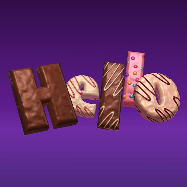 Free chocolate desserts sweets illustration