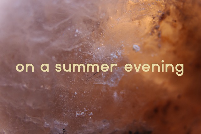 Sommer, Abend, Sonne, Sonnenuntergang