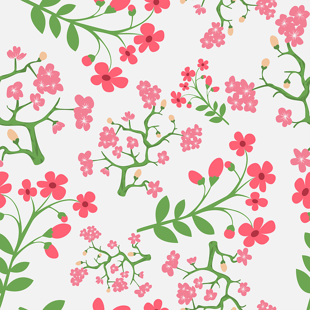 Blumen, Design, Muster, Nahtlos