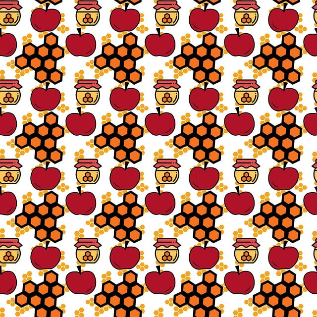 Free honeycomb honey sweet illustration