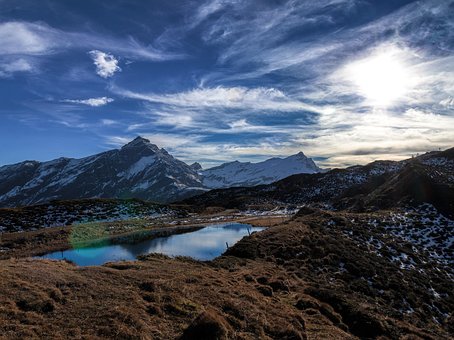 Free Mountains Lake photo and picture