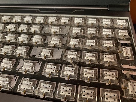 Tastatur, Ruin, Gammel, Glemme