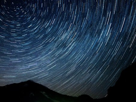Free Stars Night Sky photo and picture