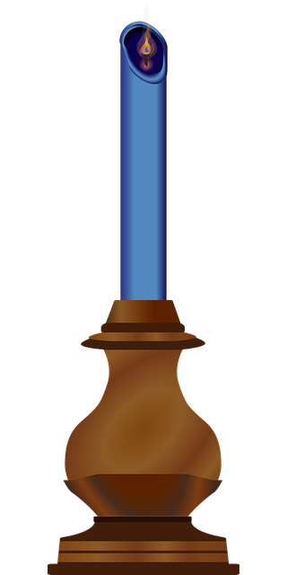 Free candle wood fire vector