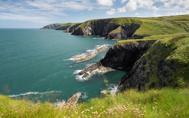 Wales, Pembrokeshire, Küste, Seestück