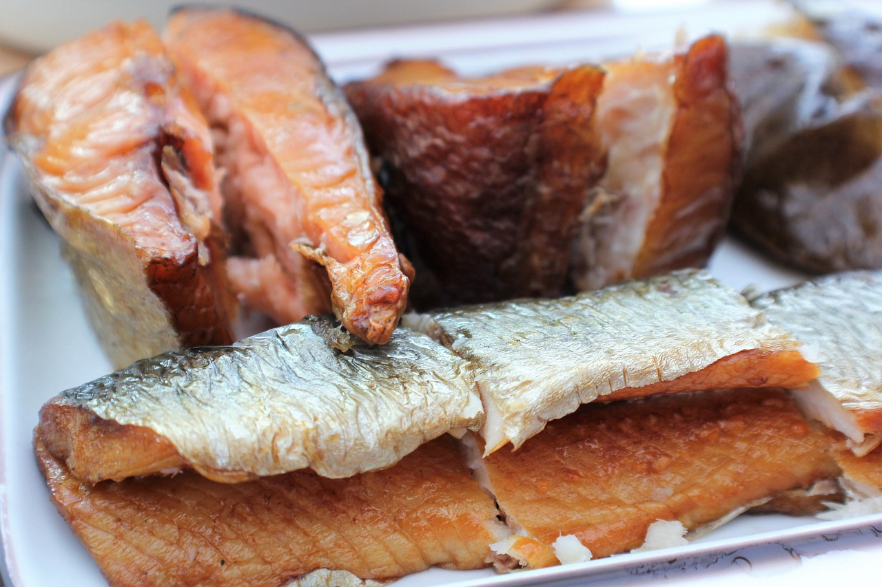 Pescado Ahumado Plato Comida Foto gratis en Pixabay