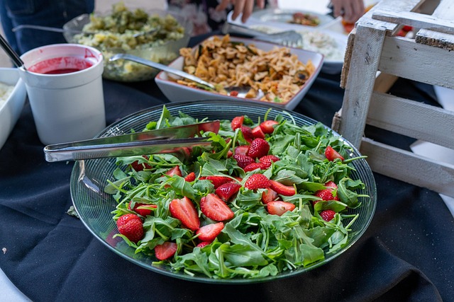 Salat, Salattheke, Grüner Salat