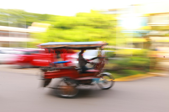 Free Speed Blur Tricycle photo and picture