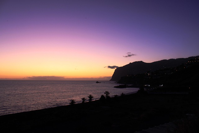 Madeira, Insel, Sonnenuntergang, Küste
