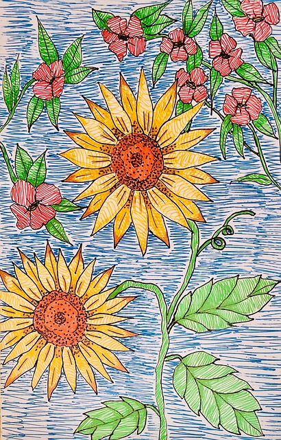 Free Drawing Art photo and picture