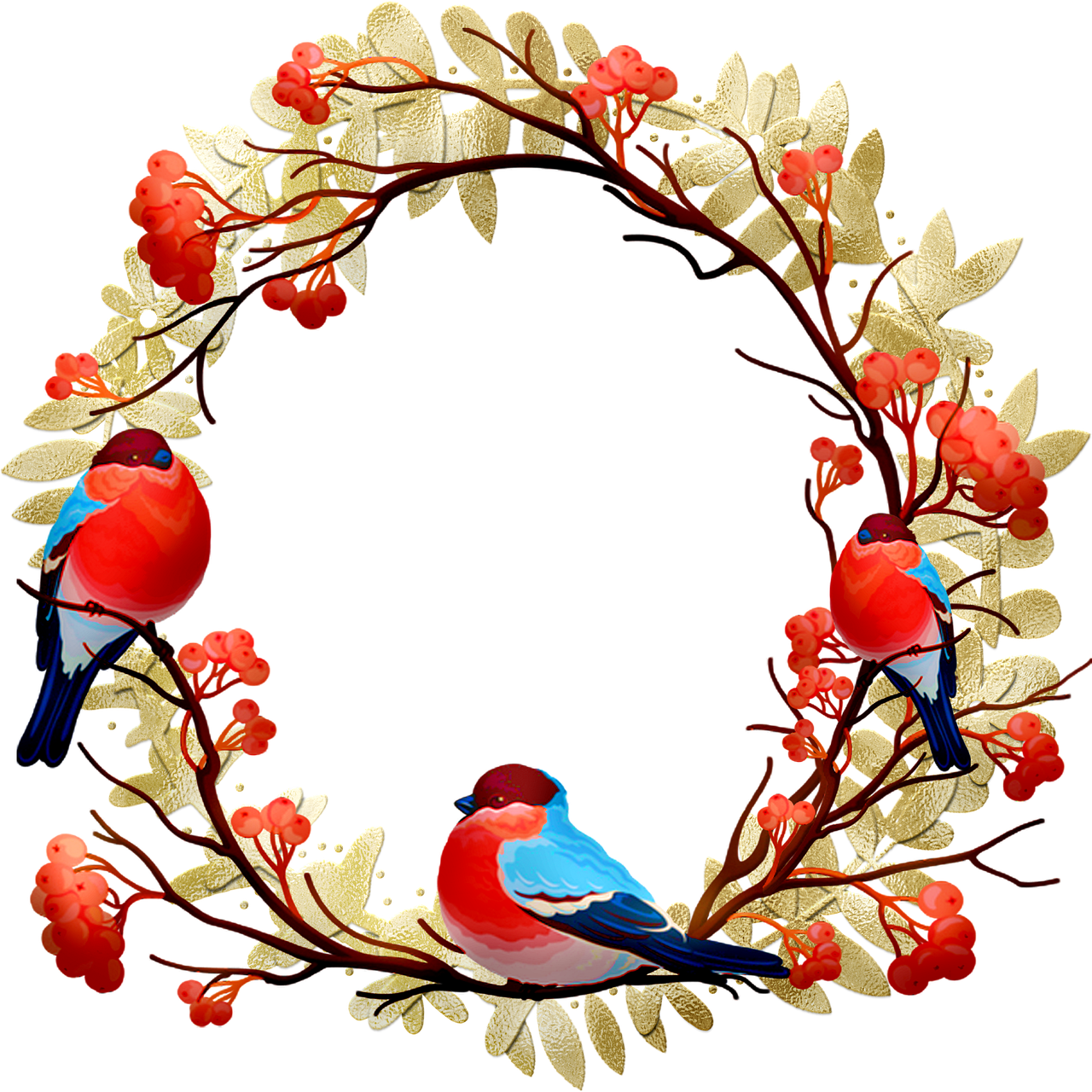 クリスマスの花輪 花輪 鳥 Pixabayの無料画像