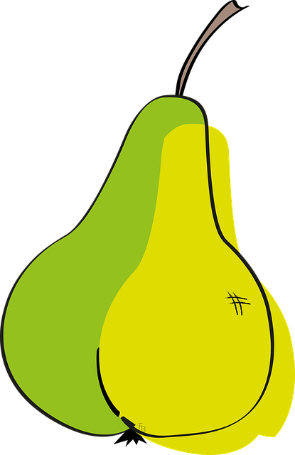 Fruit, Eten, Peren, Groente, Geel