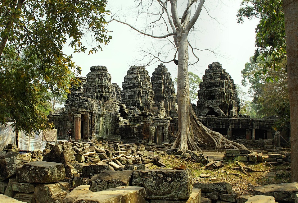 Angkor Temple Ruins - Free photo on Pixabay