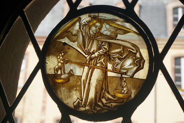 Free Stained Glass Angel photo and picture